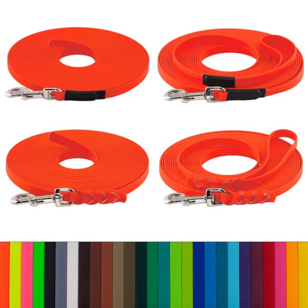 LENNIE 19mm BioThane Schleppleine für grosse Hunde ab 35kg – Wasserfest & Robust