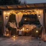 Ketom Solar-Hängelaterne 2er Set – IP65 Gartenleuchte mit Metallkäfig & warmweissem LED – Bild 6