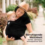 KeaBabies Babytrage Ab Geburt – All-in-1 Tragetuch für Neugeborene bis Kleinkinder – Bild 3