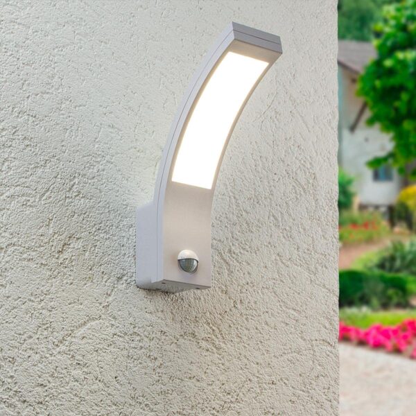 LongLife LED Wandleuchte 15W Neutralweiss mit Bewegungsmelder – IP54 Aussenleuchte