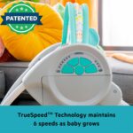 Bright Starts Whimsical Wild Automatische Babyschaukel – Tragbar & Zusammenklappbar mit 6 Melodien – Bild 6