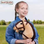 Hoppimals HOPPIHORSE A3 Steckenpferd mit Trense – Hobby Horse mit Silikongriff für aktives Spiel – Bild 12