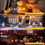 Macchiatto Halloween Projektor 2-in-1 – 20 Muster & 10 Farben mit Fernbedienung – Bild 6