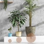 Tianher Blumentopfschutz 52cm – Pflanzengitter gegen Katzen & für Kindersicherheit, 2er Set – Bild 2