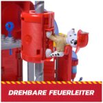 PAW PATROL Fire Rescue Feuerwehr-Station 38 cm mit Marshall & Wasserkanone – Bild 8