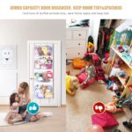 VISATOR Hängeorganizer 168×59 cm mit 4 Netztaschen – Stofftier Aufbewahrung für Kinderzimmer – Bild 5