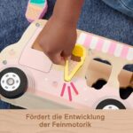 Fisher-Price Holz-Eiswagen Formensortierer – Motorik & Rollenspiel ab 18 Monaten – Bild 4