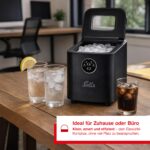 Solis Ice Cube Express Eiswürfelmaschine – 8 Eiswürfel in 8 Minuten, Schwarz – Bild 5