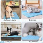 Yegookay Hundekühlmatte 62×50cm Selbstkühlend – Kühlbett für Hunde & Katzen Grösse M – Bild 8