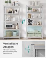 SONGMICS Schwerlastregal 2er Set 40x90x180 cm – 875 kg Tragkraft pro Regal – Bild 5