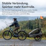 Qeridoo KUFA-20 Fahrradkupplung – Edelstahl-Anhänger-Anschluss für E-Bikes – Bild 5
