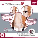 Knorrtoys Steckenpferd Blacky 95 cm – Hochwertiges Spielpferd mit Holzrädern für Kinder – Bild 5