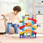 VTech Baby TUT TUT Flitzer Zickzack-Turm – Interaktives Rennbahn-Spielset für Kleinkinder – Bild 6