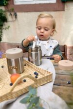 LÄSSIG Food Jar Little Mateys 315 ml – Thermobehälter für Babybrei & Snacks auslaufsicher – Bild 2