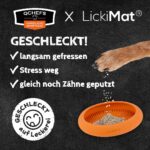 QCHEFS UFO Leckmatte Hund – Zahnpflege & Beruhigung mit Slow-Feeder Funktion – Bild 4