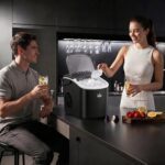 HOMCOM Eiswürfelmaschine 12 kg/24h – Selbstreinigender Ice Maker mit LCD-Display für Küche & Camping – Bild 5