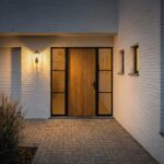Ledvion Classic Vela Außenlampe mit Bewegungssensor – IP44 Wandleuchte E27 Schwarz – Bild 3