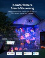 Govee Outdoor Schneeflocken Projektor mit 20 Gobos & 58 Szenen – IP67 Wasserdicht – Bild 2