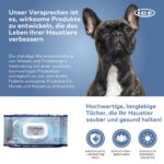 ICF CLX Wipes – Reinigungstücher für Hunde, Katzen & Kleintiere, 40 Stück – Bild 6