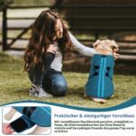 PUZAUKAL Hundepullover Fleece M – Warme Winterjacke für kleine & mittlere Hunde – Bild 6