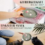 ne&no Katzennapf Nala Collection – Flache Silikonschale für sensible Schnurrhaare – Bild 5