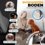SympaTierisch Wasserdichte Hundedecke 80x60 cm – Rutschfeste Hundematte für Sofa & Bett – Bild 4
