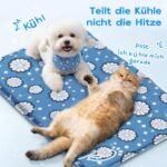 Pet Prime Hundekühlmatte 50x40cm – Selbstkühlende Haustierauflage für Sommer – Bild 4