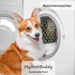 MyBestBuddy Hundekissen 70x50 cm mit 3 cm Vollschaum – orthopädisches Hundebett Größe M – Bild 3