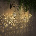 Lifeel Marokkanische Solarlaterne – Hängende Gartendekoration mit LED & Lichtsensor – Bild 6