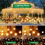 GEARLITE Firefly Solarleuchten 4er Set mit 32 LED – Tanzende Glühwürmchen für Garten & Terrasse – Bild 3