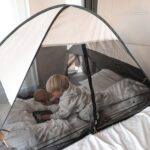 Deryan Bettzelt 200x90x110cm – Pop-up Moskitonetz mit Insektenschutz für Kinder – Bild 2