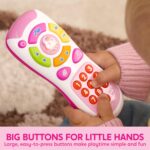JOYIN Rosa Baby Smartphone mit Fernbedienung – Musikspielzeug & Lernspielzeug ab 6 Monaten – Bild 6