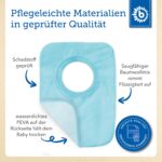 Bieco Baby Schlupf Lätzchen 6er Pack mit Klettverschluss – Wasserdicht & Saugstark – Bild 5