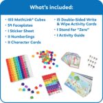 Learning Resources Numberblocks MathLink-Würfel 1-10 – Mathematik-Lernset für Vorschulkinder – Bild 6