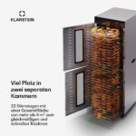Klarstein Master Jerky 500 Vertical – Profi-Dörrautomat 3.000 W, 32 Böden für Obst & Fleisch – Bild 4