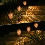 JOYCREATOR 2er Set Solarleuchten mit Orientalischem Design – IP65 Gartenleuchten für Terrasse & Balkon – Bild 5