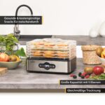 TZS First Austria Dörrautomat – 5 Etagen mit digitalem Timer & Temperaturregler 35–70°C – Bild 3
