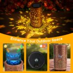 ZKLiLi Schmetterling Solar Laterne – Wasserdichte Garten Dekoration mit warmem Licht – Bild 7