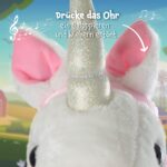 Pink Papaya Steckenpferd Einhorn Mandy – Plüsch-Spielpferd mit Sound für Kinder ab 3 Jahren – Bild 4