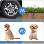 YITYDaMai Hunde Bodenanker 283x120mm – Abnehmbare Auffahrplatte zum sicheren Anleinen – Bild 7