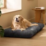BEDSURE XXL Hundebett 119x74cm mit Cotton-Polyfil – Orthopädische Hundematte waschbar – Bild 8
