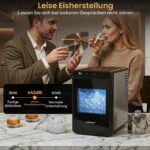 FANTASK Eiswürfelmaschine 4cm – Schnellmodus 23 Min. für Whisky & Cocktails – Bild 8