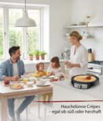 Cloer 6620 Crêpes-Maker 29 cm – Profi-Crêpesgerät mit Antihaftbeschichtung & Temperaturregelung – Bild 6