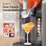 Initio Slush Maschine 2,6L mit 6 Modi & Touch-Steuerung – Eismaschine für Slushi & Cocktails – Bild 5