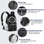 Pawaboo Haustier-Fronttrage M – Belüfteter Mesh-Rucksack mit Sicherheitsseil für Hunde – Bild 6