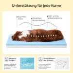 BEDSURE Orthopädisches Hundekissen 61x41cm – Memory Foam Hundebett für kleine Hunde – Bild 2