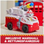 PAW PATROL Fire Rescue Feuerwehr-Station 38 cm mit Marshall & Wasserkanone – Bild 4