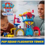 PAW PATROL Air Rescue Flughafen Tower – Spielset mit Chase Racer & Figuren ab 3 Jahren – Bild 2