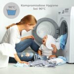 WhizProducts Wasserdichtes Spannbettlaken 89x50 cm – Matratzenschoner für Babybay Betten – Bild 5