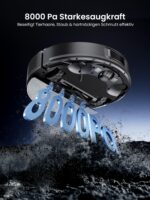 Proscenic Q10 Saugroboter mit Wischfunktion – 8000Pa Saugkraft, LiDAR & App-Steuerung – Bild 2